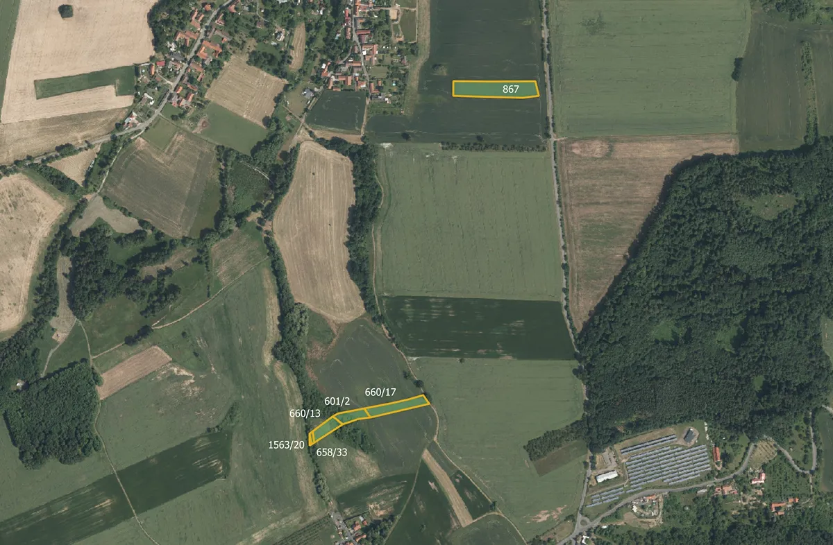 Prodej pole 7818 m²